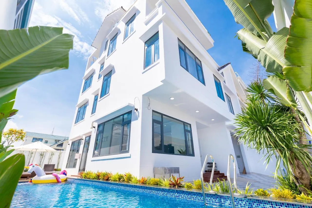וונג טאו Palm Villa 11 - Luxury Pool Villa 8Rooms, Bida, Ho Boi, Gan Bien וייטנאם