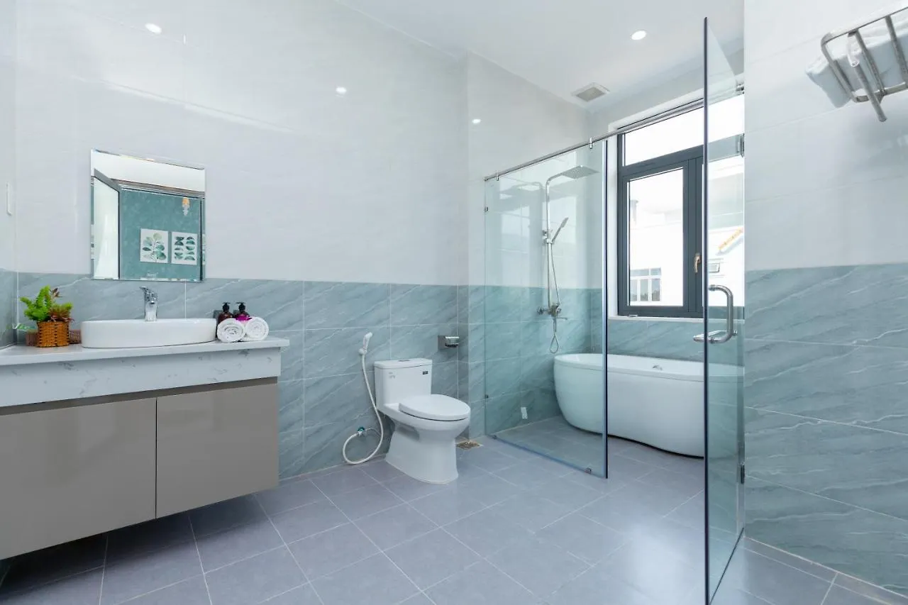 וונג טאו Palm Villa 11 - Luxury Pool Villa 8Rooms, Bida, Ho Boi, Gan Bien 0*, וונג טאו