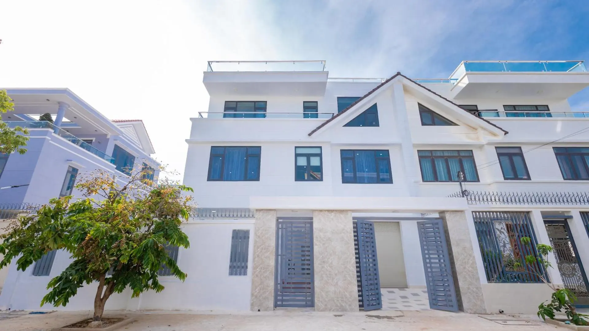 וונג טאו Palm Villa 11 - Luxury Pool Villa 8Rooms, Bida, Ho Boi, Gan Bien וייטנאם